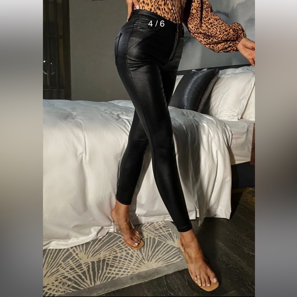 Leather skinny pants - Picture 4 of 4